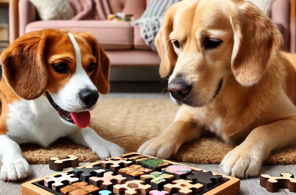 La importancia del juego y la estimulación mental en los perros de acogida